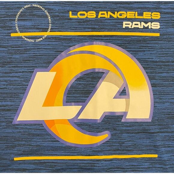 Nike Mens Royal Los Angeles Rams Sideline Velocity Legend Performance T-Shirt M - Picture 2 of 5